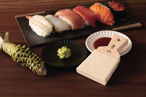 ー長次郎作ー鮫皮わさびおろし モデル「魯山」について