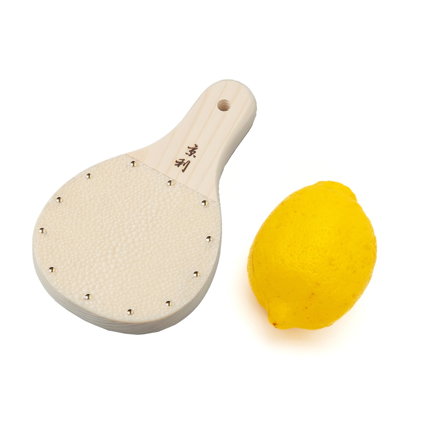 鮫皮おろし 京利鋲止 大