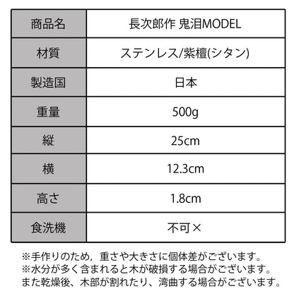 長次郎作 鬼泪model