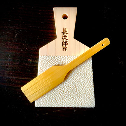 Shark skin grater Bamboo scraper 